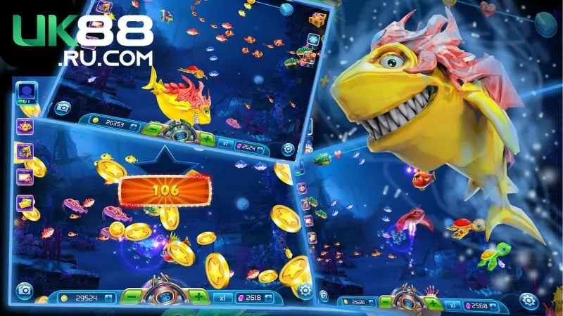 Bắn Cá Uk88 cung cấp kho súng đạn đa dạng, đủ chủng loại