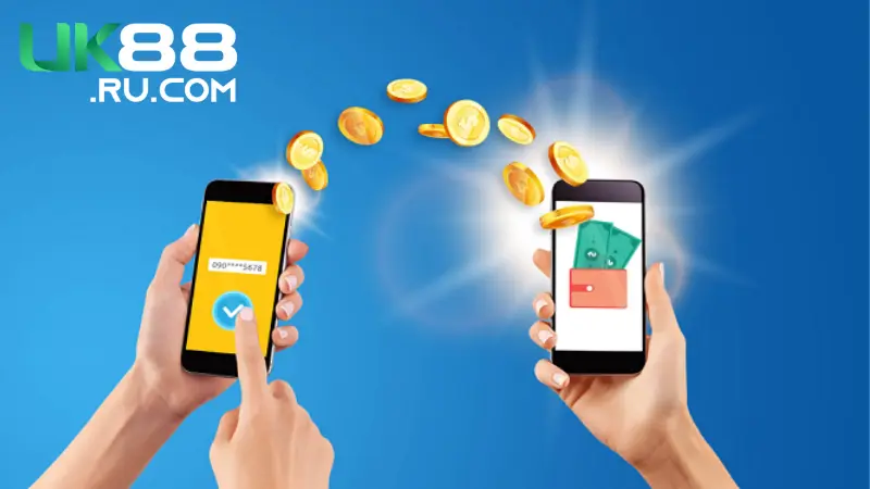Nạp tiền bằng ví điện tử trên UK88