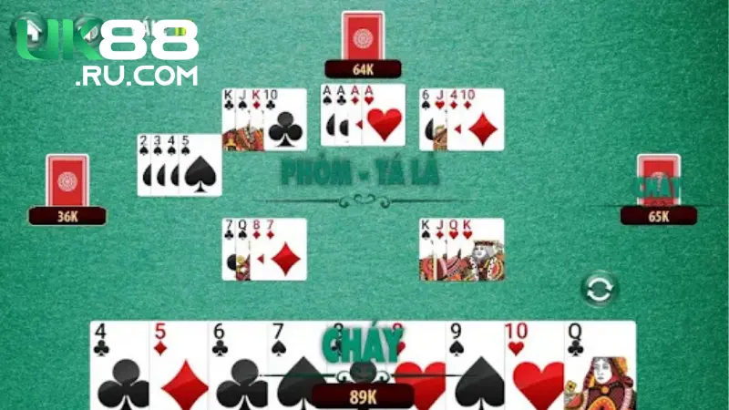 Phỏm: Game Bài Xanh Chín Đang Được Ưa Chuộng Tại Uk88 2 Tính điểm quyết đinh thắng thua trong tá lả