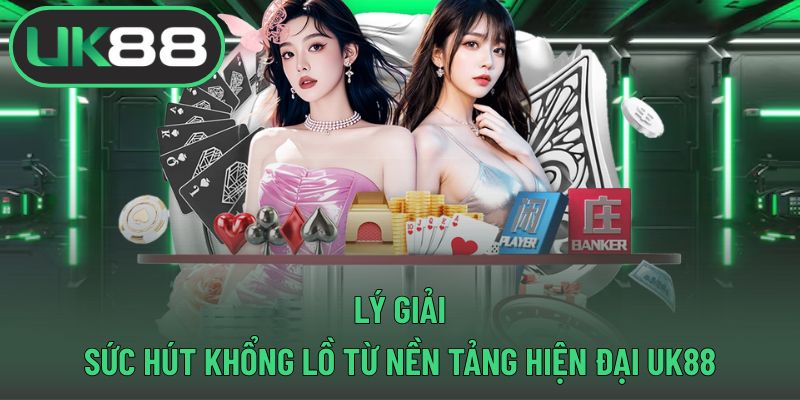 Sức hút đến từ nền tảng công nghệ hiện đại của UK88